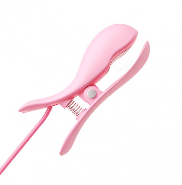 MizzZee - Electro Shock Vibrating Nipple Clamps (Chargeable - Pink) MizzZee - Electro Shock Vibrating Nipple Clamps (Chargeable - Pink)